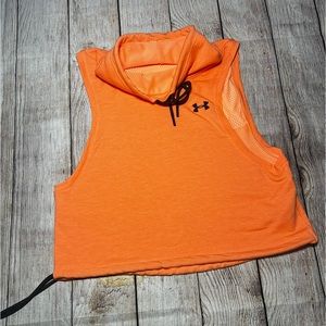 Under Armour Neon Sleeveless Sweatshirt